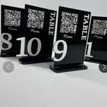 استند QR CODE و شماره میز مدل st139