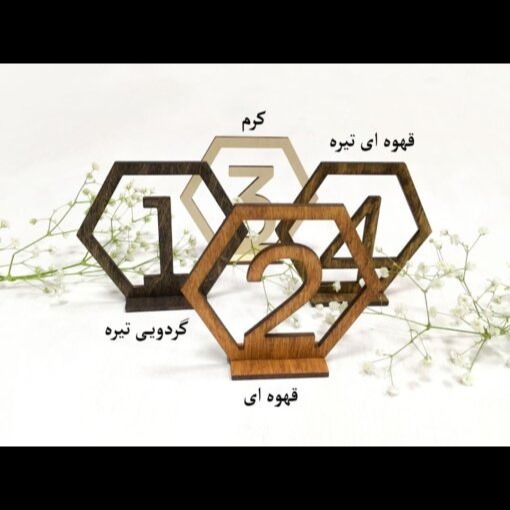استند شماره میز مدل st143