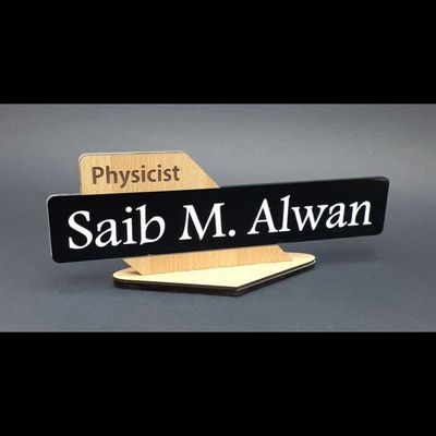 تابلو اسم رو میزی اداری مدل sm105