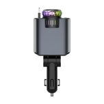 شارژر و خوشبو کننده پنج کاره فندکی خودرو W&O مدل Starlight