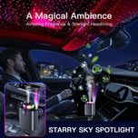 شارژر و خوشبو کننده پنج کاره فندکی خودرو W&O مدل Starlight