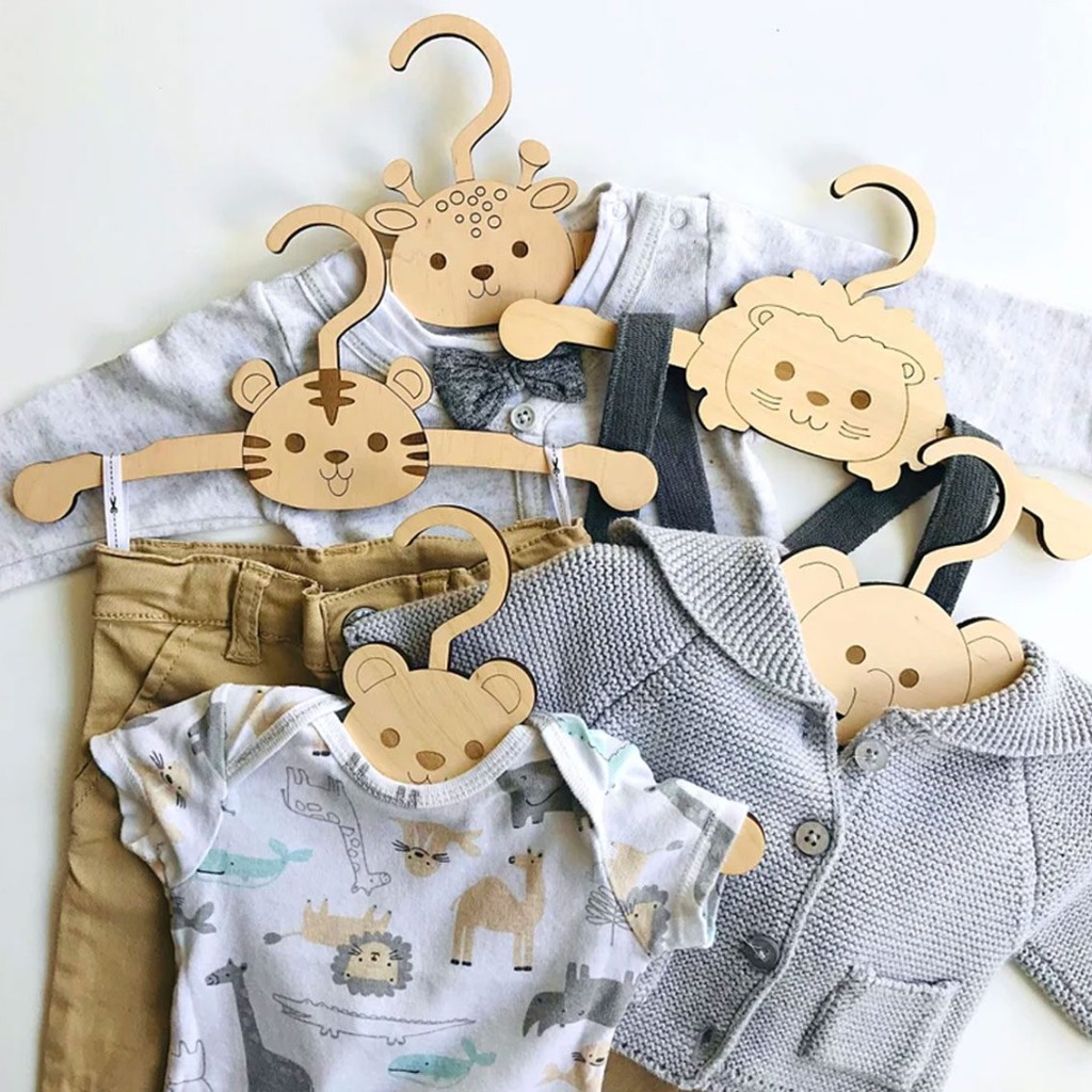 چوب لباسی طرح حیوانات مدل j111