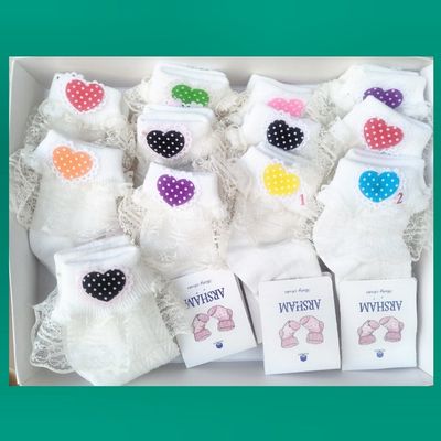 جوراب لبتور عمده بچگانه سه نمره.ارشیدو