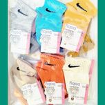 جوراب عمده نوزادی پنبه اعلا سایز نوزاد تا 12 ماه پنبه سوپر اعلا طرح خرس مشبک