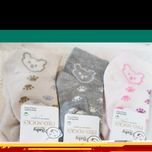 قیمت جوراب نوزادی عمده 12جفتی کیفیت سوپر پنبه دوخت پنجه گیری