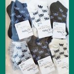 قیمت جوراب نوزادی عمده 12جفتی کیفیت سوپر پنبه دوخت پنجه گیری