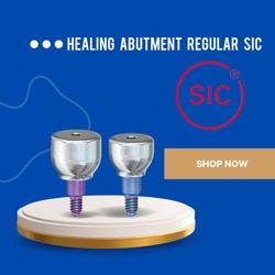 هیلینگ اباتمنت رگولار اس آی سی / Healing Abutment Regular SIC