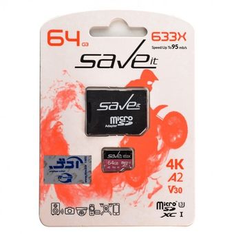کارت حافظه 64 گیگ برند Saveit