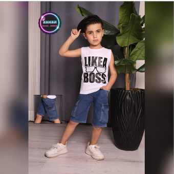 ست تاپ و شلوارک برمودا