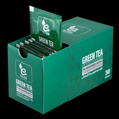 عصاره چای سبز فوری طعم داره بسته 30 عددی