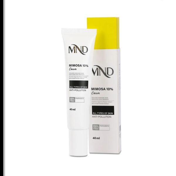 کرم حاوی 10 % میموزا ام ان دی مناسب انواع پوست