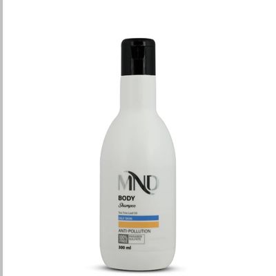 شامپو بدن ام ان دی حاوی روغن درخت چای مناسب پوست چرب