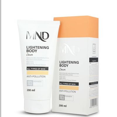 کرم روشن کننده بدن ام ان دی