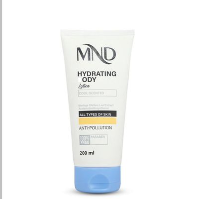 لوسیون آبرسان بدن ام ان دی با رایحه خنک