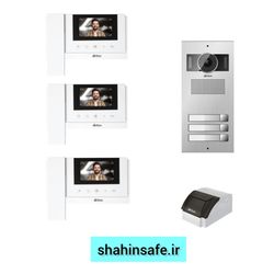پکیج 3 واحدی آیفون تصویری برایتون 4/3اینچ