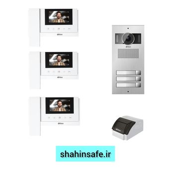 پکیج 3 واحدی آیفون تصویری برایتون 4/3اینچ