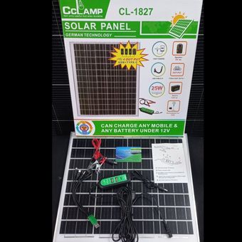 پنل خورشیدی 25 وات cclamp