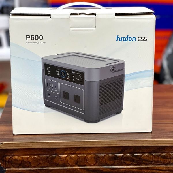 پاور استیشن هارافون مدل P600 ظرفیت 635 وات با توان 600 وات
