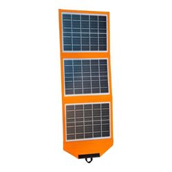 پنل خورشیدی تاشو 15 وات سی سی لامپ مدل CL-ZD0615