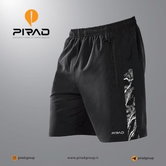 شلوارک آیرو (pirad) طرح موج مشکی