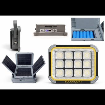 پروژکتور شارژی خورشیدی کمپی  مدل ZL-509