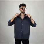 پیراهن دیپلمات سرمه ای