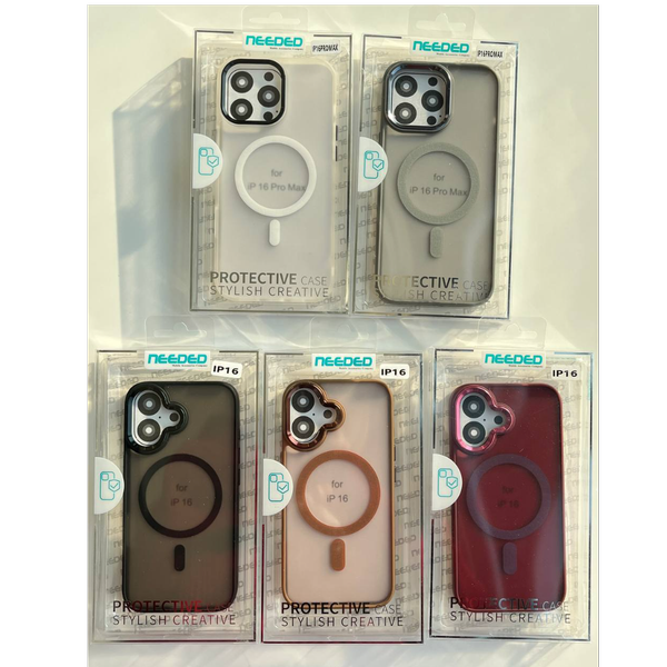 قاب آیفون مگسیف مات دور لنز متال🔮