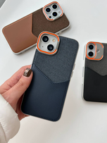 قاب گوشی آیفون الکانترا جاکارتی استند شو🔸