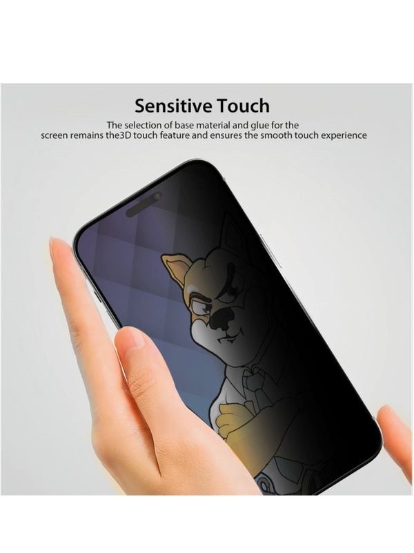 گلس گوشی لبه نشکن پرایوسی شیبا📱