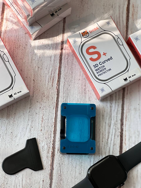 گلس اپل واچ S+ نانو پلیمر شیبا⌚