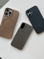 قاب گوشی آیفون مگسیف استیل PVD MagSafe stailess🤎