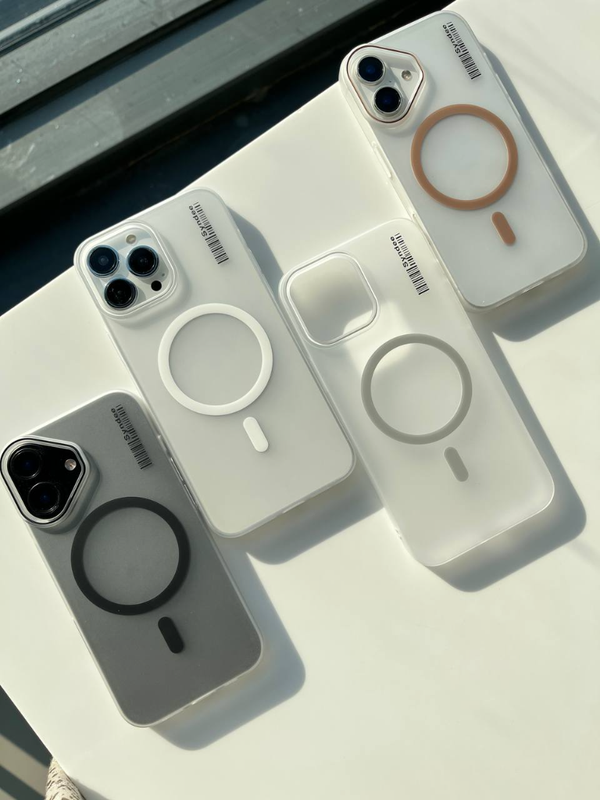 قاب آیفون PC مات بارکد مگسیف▫️