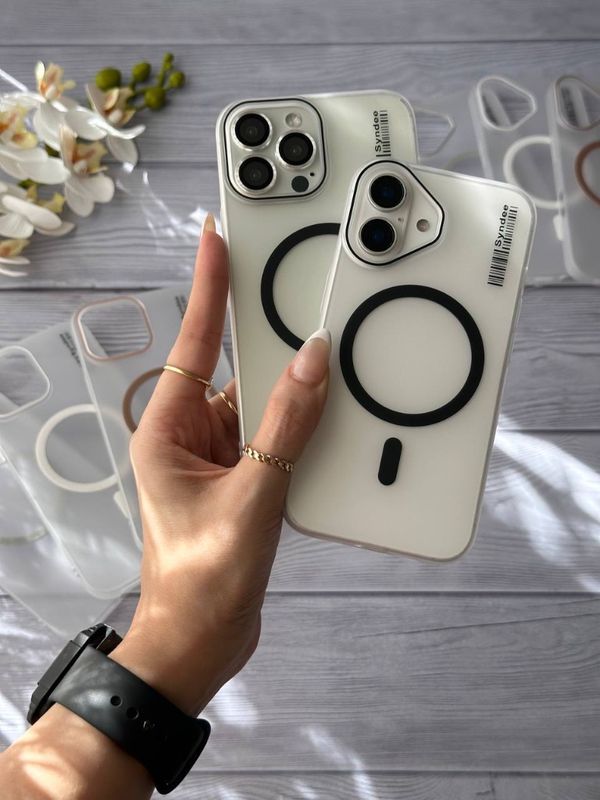 قاب آیفون PC مات بارکد مگسیف▫️