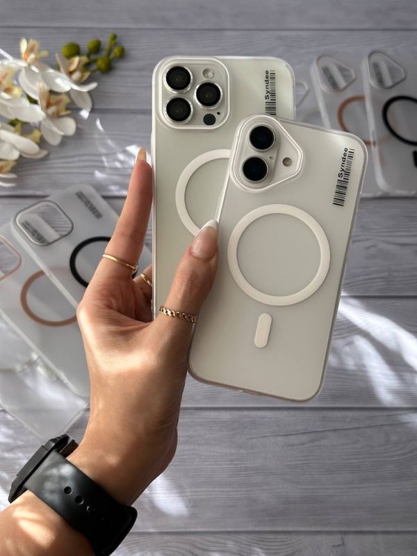 قاب آیفون PC مات بارکد مگسیف▫️