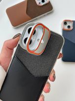 قاب گوشی آیفون الکانترا جاکارتی استند شو🔸