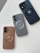 قاب آیفون pvd مگسیف محافظ لنز دار💎