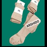 جوراب شلواری عمده 6 عددی/ جوراب شلواری نوزادی پنبه عمده / جورابشلواری کف استپدار سوپر پنبه