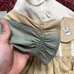 سارافون دخترانه کتان گلدوزی 2 تا 6 سال