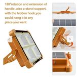 پروژکتور شارژی خورشیدی کیانگ مدل KY-200W ظرفیت 200 وات