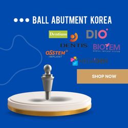 بال اباتمنت رگولار/ کامپتیبل با سیستم کره/ ساخت کشور ترکیه/ Ball Abutment Regular Korea