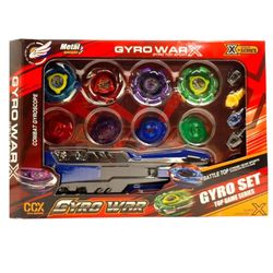 فرفره انفجاری ست 4 عددی مدل CCX با پرتابگر و زیره و قطعات اضافه کد Yy008e