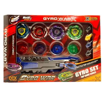 فرفره انفجاری ست 4 عددی مدل CCX با پرتابگر و زیره و قطعات اضافه کد Yy008e