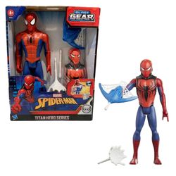 اکشن فیگور مرد عنکبوتی spider man سری Titan hero Blast Gear برند هازبرو  Hasbro کد 2478