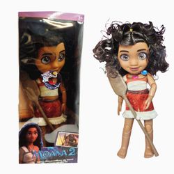 عروسک موانا Moana موزیکال با پارو ارتفاع: 30cm کد K358
