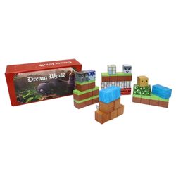 لگو ساختنی بلوک مگنتی ماینکرافت سرزمین رویا Dream world  مغناطیسی 46 قطعه کد 076