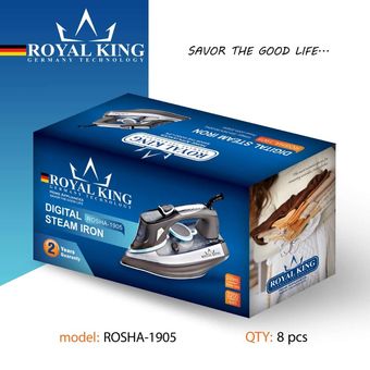 اتو بخار رویال کینگ 1905