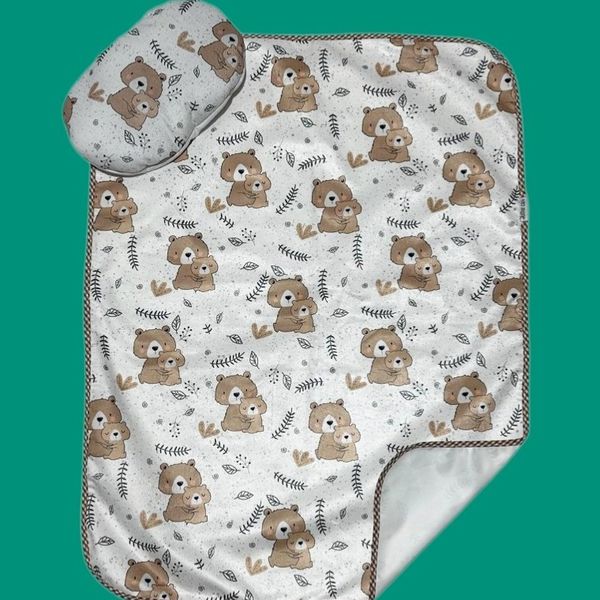 زیراندازبالشدار نوزادی عمده پک 10عددی سایز متوسط زیرانداز و تشک تعویض کودک