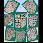 زیراندازبالشدار نوزادی عمده پک 10عددی سایز متوسط زیرانداز و تشک تعویض کودک