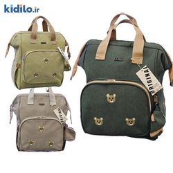 کوله پشتی لوازم کودک و کریر طرح تدی
