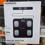 ترازو و آنالیزور هوشمند بدن Porodo مدل PDLFST089BK
